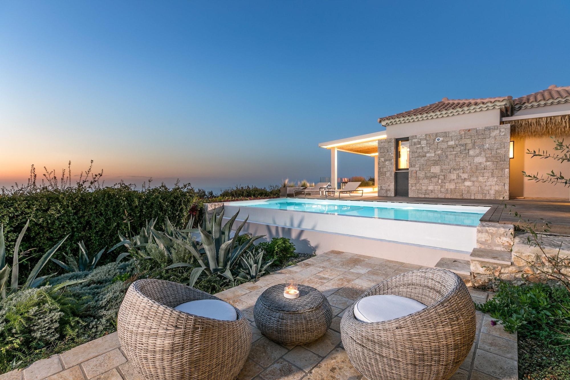 Art Blue Villas Tsoukaládhes Esterno foto